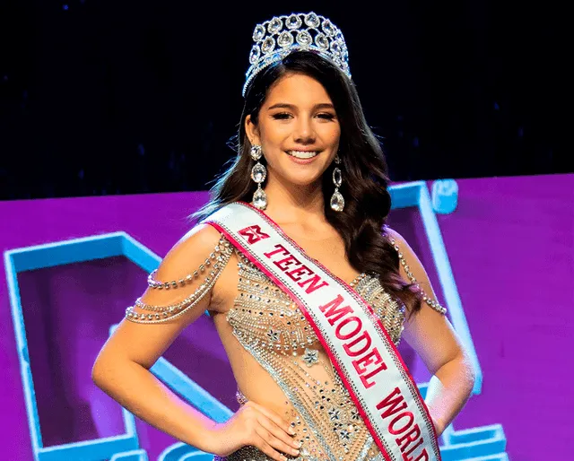 Gaela Barraza, Miss Teen World 2023. Foto: difusión   