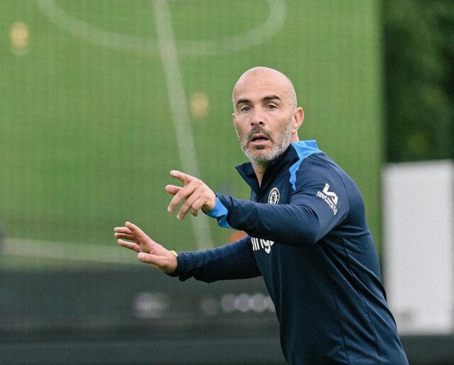  Enzo Maresca es el nuevo entrenador del Chelsea. Foto: AFP   