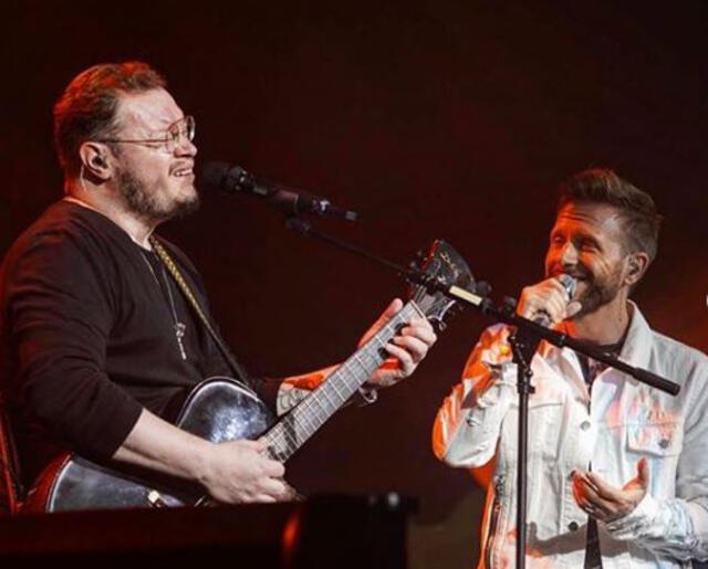 Noel Schajris y Leonel García