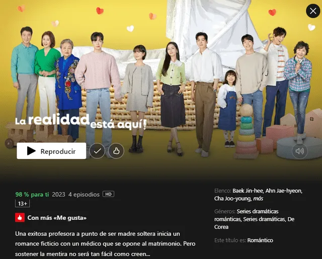  La serie coreana "The real has come!" está disponible en Netflix. Foto: captura de Netflix   
