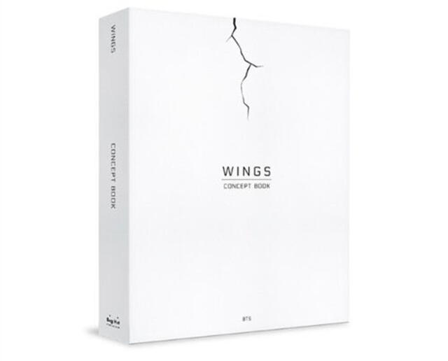 Wings concept book de BTS. Foto: HYBE
