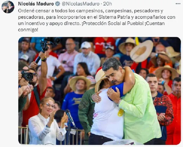 Nicolas Maduro en Congreso de Campesinos, Pescadores y Productores del Campo  