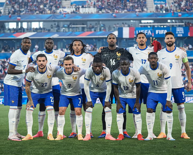 La selección francesa empató 0-0 ante Canadá en su último amistoso previo a la Eurocopa 2024: Foto: Equipe de France   