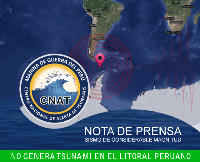 Marina de Guerra del Perú confirma seguridad en litoral ante evento telúrico en Chile. Foto: DHN   