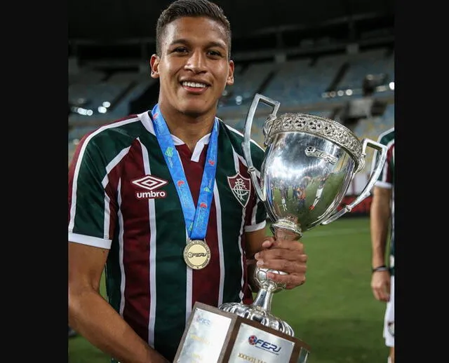 Fernando Pacheco, exjugador de Sporting Cristal, llegó a Fluminense a inicios del 2020. Foto: difusión