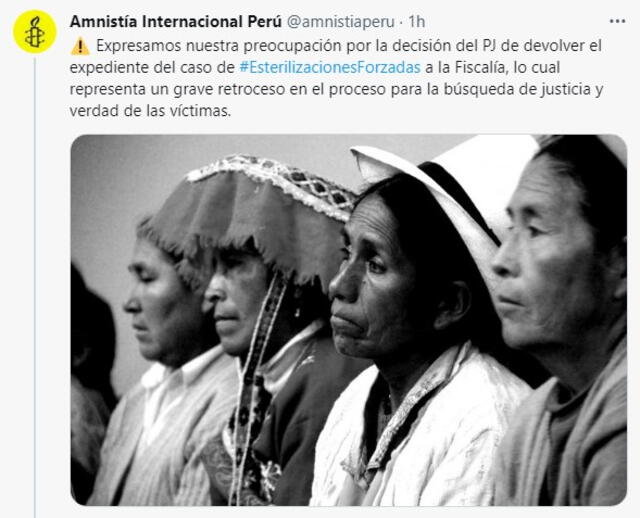  Esterilizaciones forzadas se dieron en el Gobierno de Alberto Fujimori. Foto: 'X'   