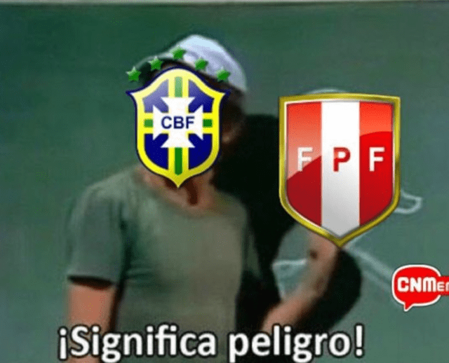  Usuarios compartieron divertidos memes sobre el Perú vs. Brasil. Foto: X    