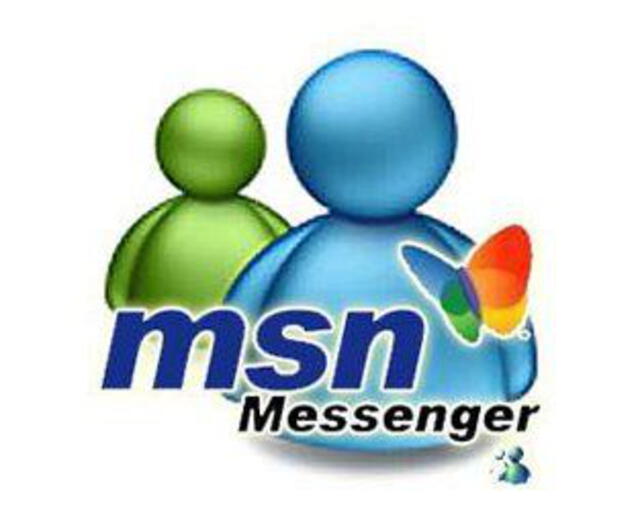 MSN Messenger, una de las primeras redes sociales. Créditos: Microsoft