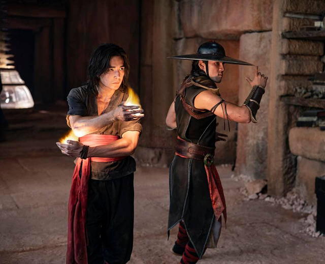 Liu Kang y Kung Lao. Foto: Entertainment Weekly