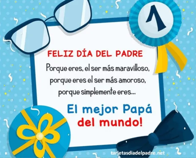  Frases para compartir por el Día del Padre en México. Foto: Facebook    