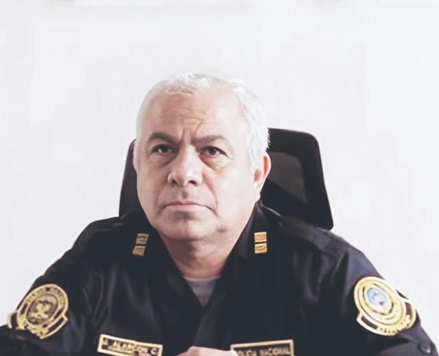  Implicado. Coronel PNP José Alarcón Camacho, jefe de la División de Búsqueda. Foto: difusión   