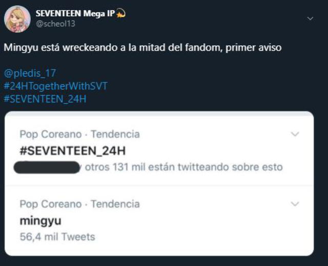 Sobre el MV "24H" de SEVENTEEN. Créditos: Twitter | Pledis Entertainment
