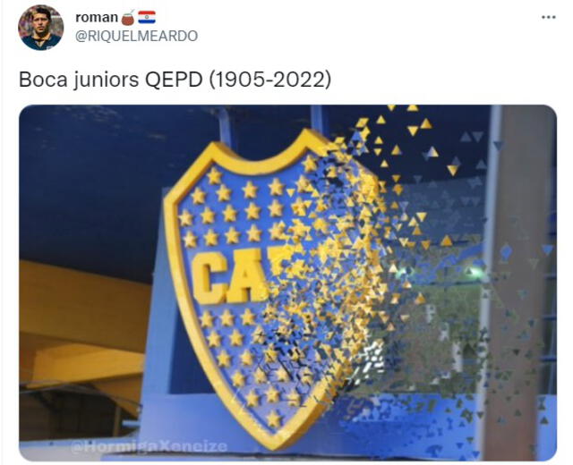 Memes Boca Juniors vs. San Lorenzo. Foto: Twitter