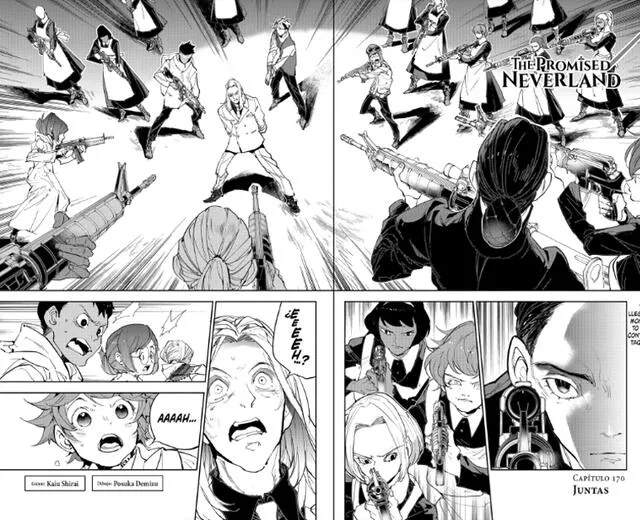 Yakusoku no Neverland Manga 170 Yakusoku no Neverland Manga 170