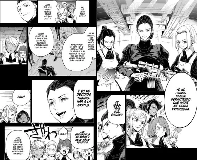 Yakusoku no Neverland Manga 170 en español Online: Isabella traiciona ...