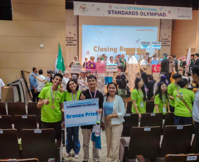 Este fue el equipo peruano que ganó la medalla de bronce en Corea del Sur. Foto: Difusión   