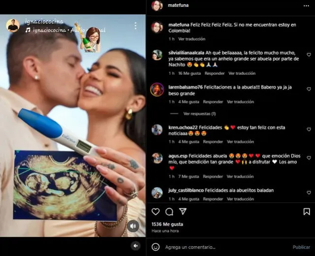  Mamá de Ignacio Baladán en Instagram. Foto: Captura Instagram   