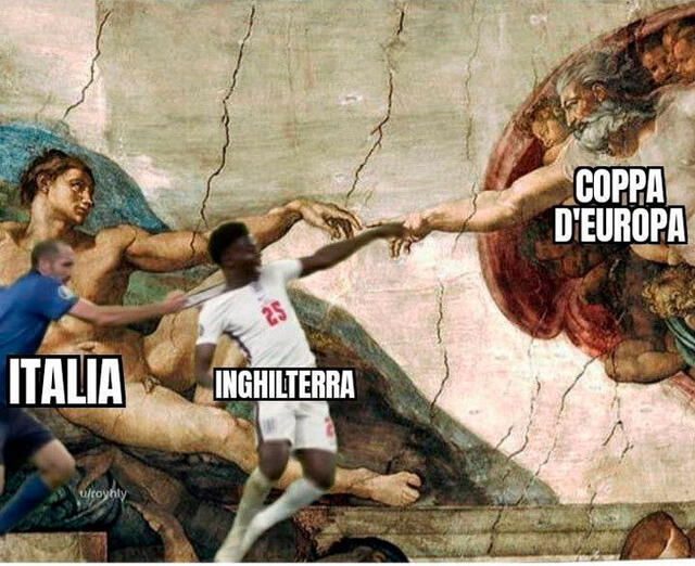 Mejores memes de la final de la Eurocopa 2021. Foto: captura Twitter