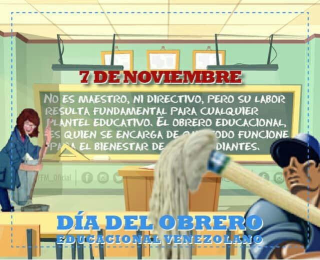 El Día del Obrero Educacional en Venezuela se celebra cada 7 de octubre. Foto: Ffm Anzoategui/ Facebook