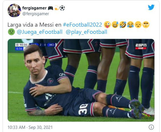 Los mejores memes de eFootball 2022. Foto: Captura de Facebook
