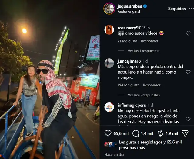 El video de Briela Cirilo y Jeque árabe peruano se viralizó.