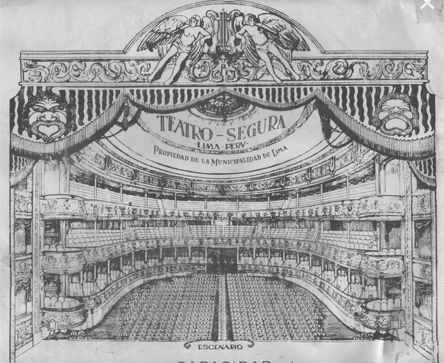 ILUSTRACIONES DEL ANTIGUO TEATRO SEGURA