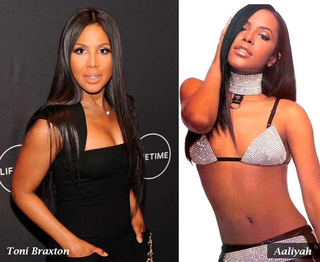 Kim Kardashian luce irreconocible y es confundida con las cantantes Aaliyah y Toni Braxton [FOTOS] 