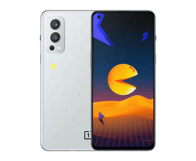 Diseño del OnePlus Nord 2 Pac-Man Edition. Foto: OnePlus