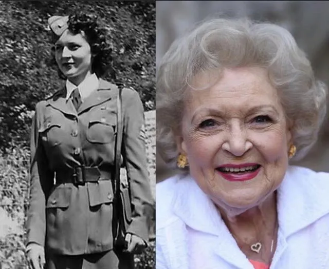 Betty White en la Segunda Guerra Mundial