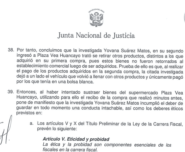  Resolución de la Junta Nacional de Justicia (JNJ). Foto: LP Derecho.<br><br>    