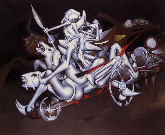  "Guerrero Mochica". 1983. Imagen: Difusión.    