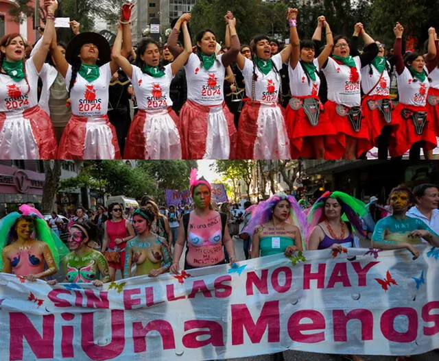 La primera marcha Ni Una Menos en el Perú se realizó en agosto de 2016.