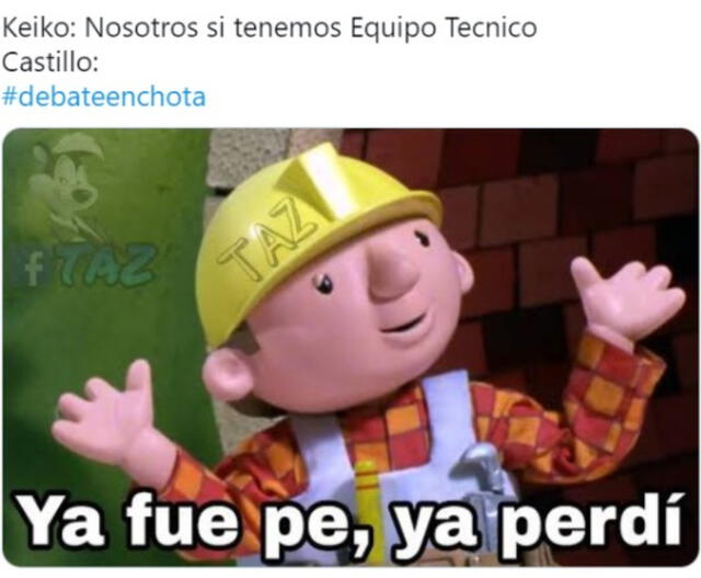 Memes del debate presidencial. Foto: Twitter