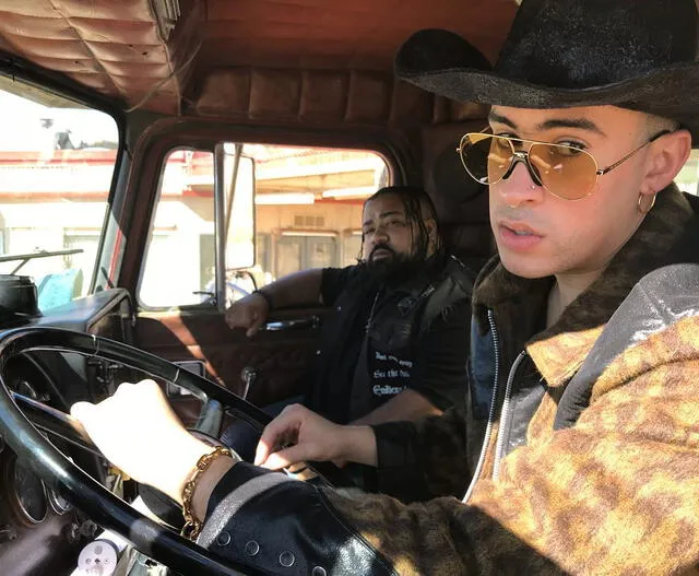 Chucheto junto a Bad Bunny. (Foto: Instagram)