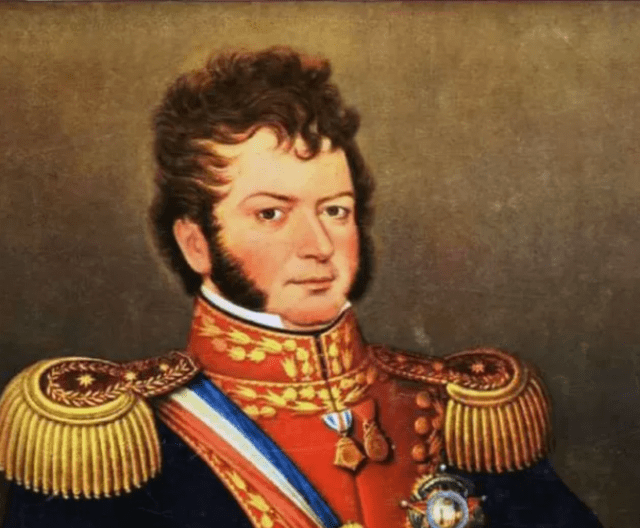 El general O'higgins proclamó la independencia de España el 12 de febrero de 1818. Foto: Instituto Geográfico Militar de Chile