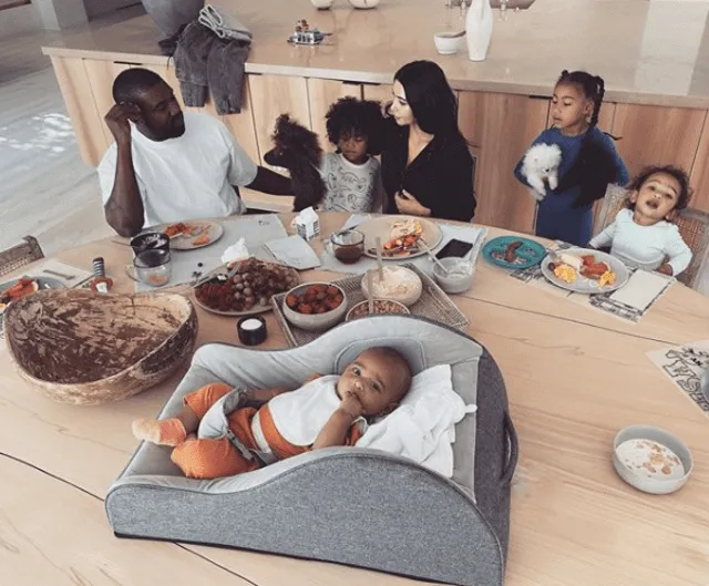 Kim Kardashian y Kanye West tienen cuatro hijos en común.