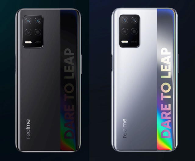 El Realme Q3 Pro que tiene un panel AMOLED de 6,43 pulgadas