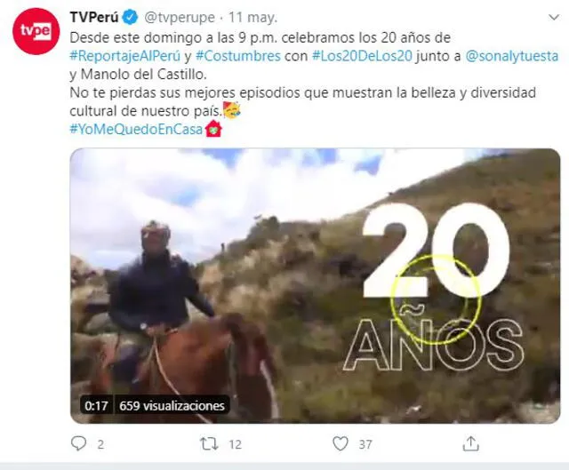 Costumbres y Reportaje al Perú celebran 20 años en TV Perú