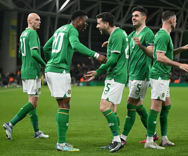  Irlanda le ganó 3-2 a Letonia en su último cotejo. Foto: Irland    