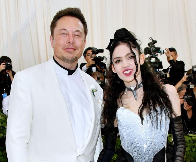  Elon Musk y su exesposa Grimes. Foto: Vanity Fair.<br><br>    