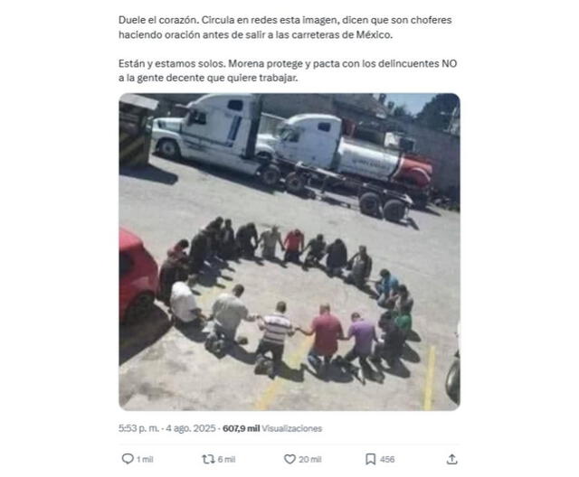 <em>Desinformación sobre México. Foto: captura de X</em>   