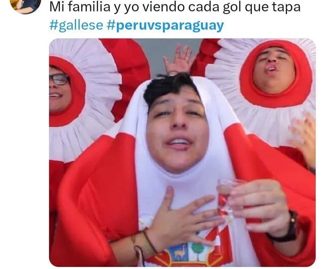  Divertidos memes que dejó Perú vs. Paraguay. Foto: Twitter   