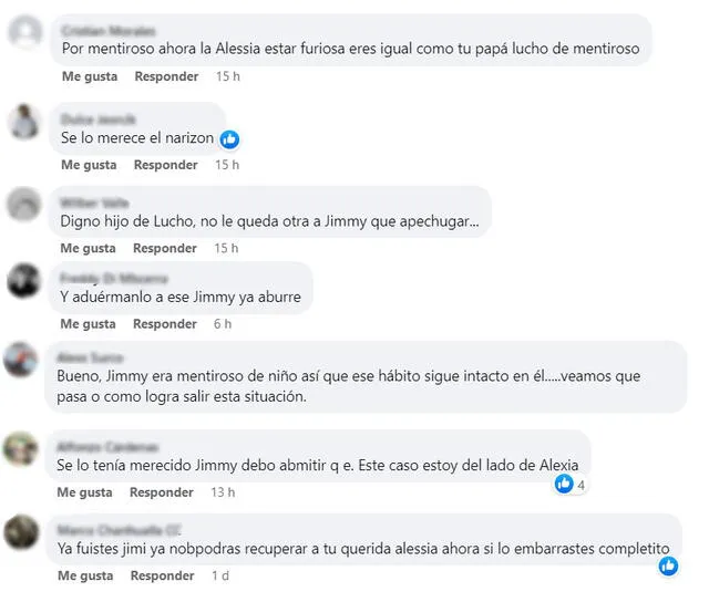  Fans comentan acerca de lo que hizo Jimmy en "Al fondo hay sitio". Foto: captura/Facebook 