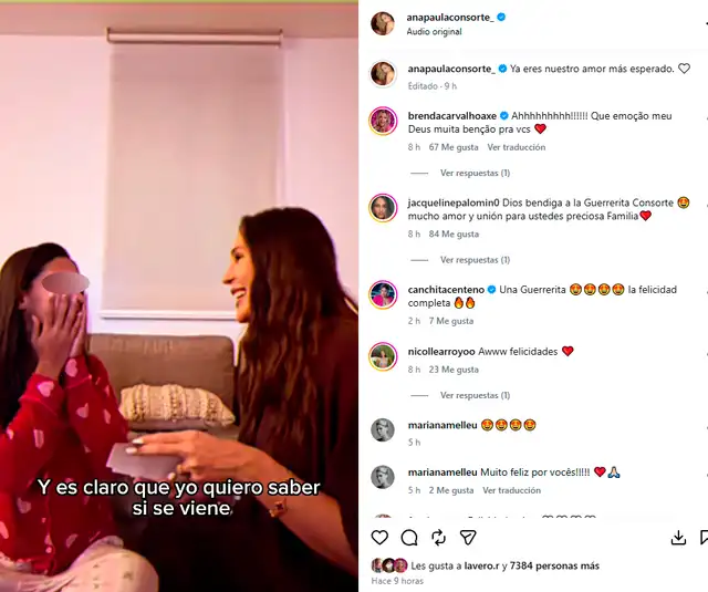 La influencer brasileña, quien cuidó de su vientre abultado, destacó en el video cómo sus hijos se preparan para recibir al nuevo integrante de la familia.