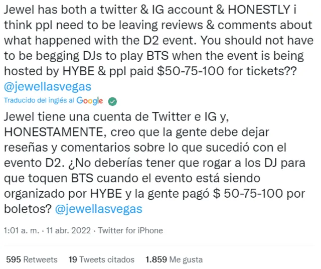 BTS, PTD Las Vegas, afterparty