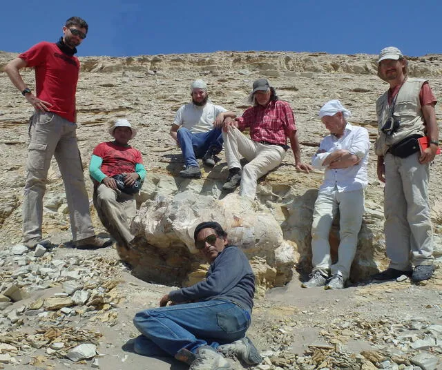  En la excavación participaron paleontólogos de varios países. Foto: archivo LR   