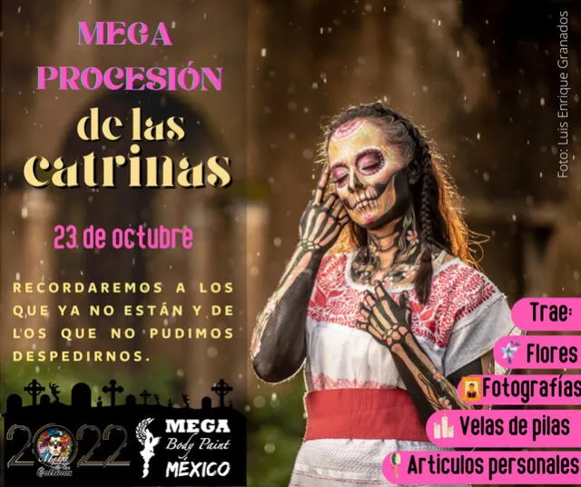 Día de los Muertos en Ciudad de México 2022: ¿Qué eventos gratis habrán, en dónde y en qué fechas?