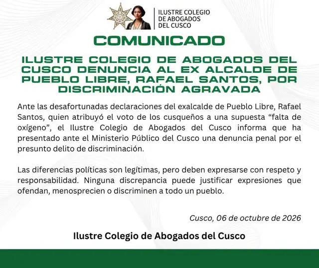 Colegio de Abogados del Cusco Colegio de Abogados del Cusco