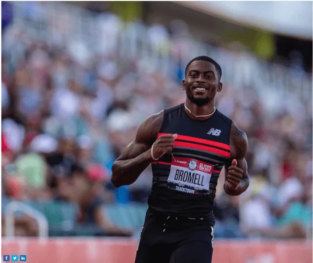 Trayvon Bromell, aspira dejar en el olvido a Bolt. Foto: instagram