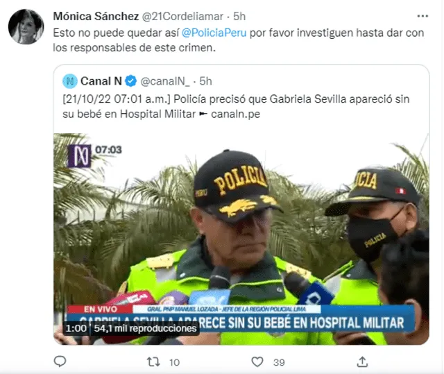 Mónica Sánchez pide una investigación sobre el caso de Gabriela Sevilla. Foto: Composición LR/ Twitter